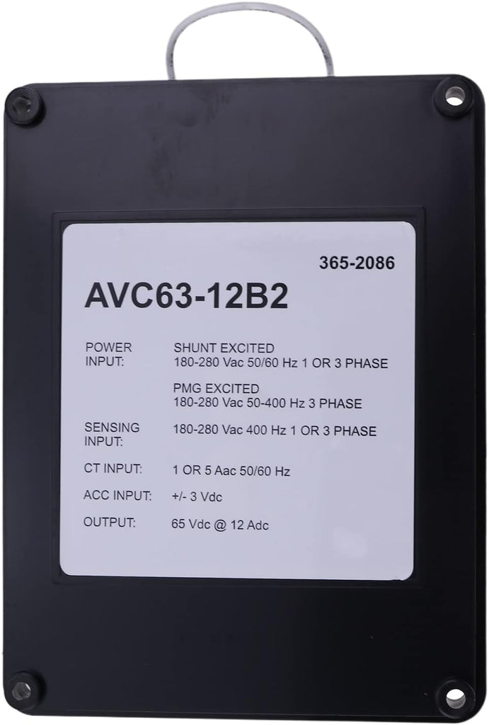 Automatic Voltage Regulator AVR AVC63-12B2 AVC6312B2 Compatible for Generator Genset